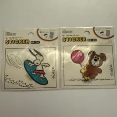 スヌーピーステッカー