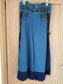 ozzoneste サイドプリーツパンツ