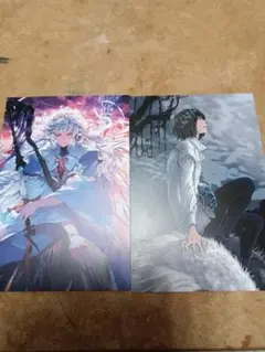 fate fgo 最終再臨集 アニメイト特典 オベロン マーリン ポスターカード
