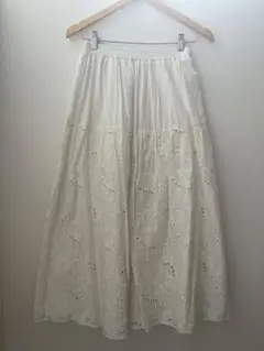 オーバーレーススカート