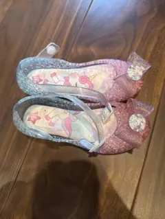 値下げ　光るサンダル　ユニコーン柄サンダル 16cm