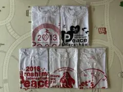 広島平和マラソンのTシャツ
