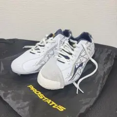 PROSTATUS スパイクシューズ M ホワイト/ネイビー