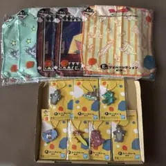 トムとジェリー タオル 5枚セット&ラバーチャーム7個 まとめ売り