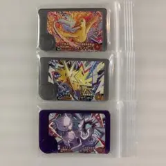 ポケモンフレンダベストタッグ1弾 ミュウツー、ワンダー ファイヤー、サンダー