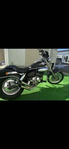 マグナ250 UCPスラッシュカットマフラー 中古品 マグナ250 スラッシュカットマフラー スラッシュカット マフラー