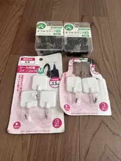 ダブルクリップとステンフックセット
