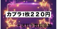 カプラ　キャラクターシールセット 220円