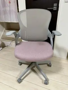 オフィスチェア メッシュ ピンク