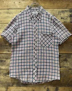 H.R.MARKET ハリウッドランチマーケット　シアサッカーチェックBDシャツ
