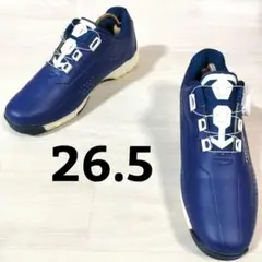 【BRIDGESTONE】TOUR B ボア 防水 ゴルフシューズ 26.5 青