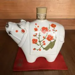 【未開封】SUNTORY  /2009 丑（うし）/干支ボトル/陶器 〇〇SUNTORY サントリー ローヤル 陶器 干支ボトル 丑 2009