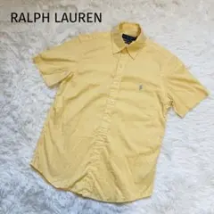 【現行品 国内正規品】ラルフローレン 半袖 シャツ クラッシックフィット S 黄