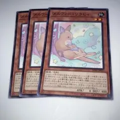 11101 遊戯王 メルフィー・ワラビィ 3枚セット