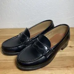 ハルタ ローファー ブラック 22cm 学生靴