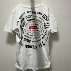Supreme Spiral Tee ホワイト 21ss