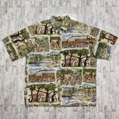 【希少】極美品　Reyn Spooner レインスプーナー　アロハシャツ　L