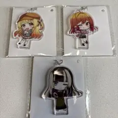 ReGLOSS デフォルメアクリルボールチェーン3個セットGIGOコラボ