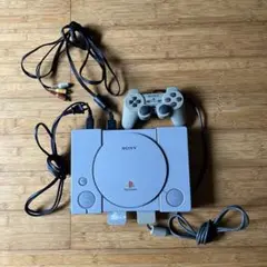 SONY PlayStation本体コントローラー付き動作未確認ソフト3種