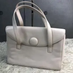 ジバンシー レザー ハンドバッグ 白 ホワイト