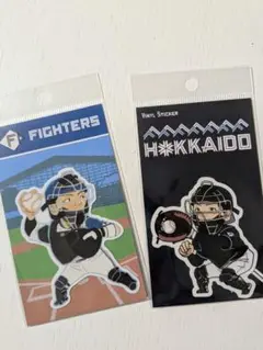 ファイターズ　郡司裕也　ステッカー　セット