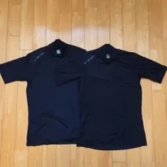 Mizuno ネイビー ハイネックアンダーシャツ Sサイズ 2枚セット
