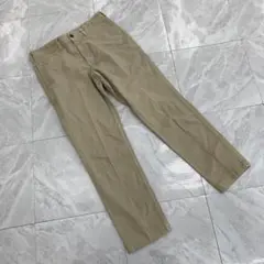 Men's Bigi チノパンツ ベージュ コットン混 ストレート オシャレ
