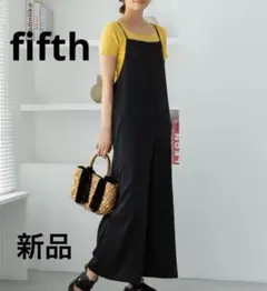 新品♡fifth キャミサロペット ブラック