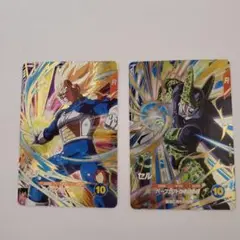 ドラゴンボールスーパーダイバーズ　SDV5 ベジータ　セル　セット