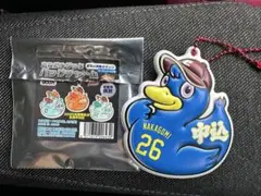 楽天イーグルス　おねだりダック　チャーム 26中込選手