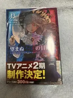 最新巻‼️ 望まぬ不死の冒険者 13巻 新品 特典付き