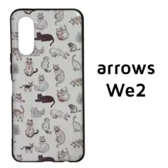 arrows We2 ケース カバー 猫 イラスト