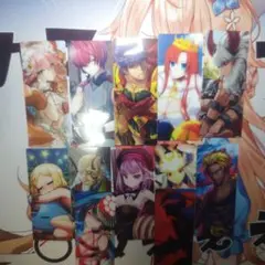 FGО最終再臨展　編成画面風カード　12点セット