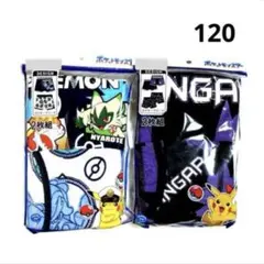 ☘️新品☘️ポケットモンスター☘️ボクサーパンツ☘️ブリーフ☘️ボクサー☘️４枚☘️120☘️