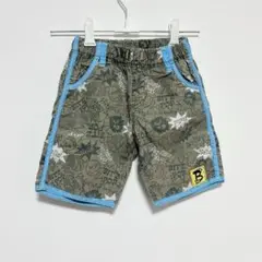 ビッツ 半ズボン ハーフパンツ 短パン bit'z 100 総柄 シャカシャカ