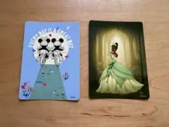 ディズニーストア じゃんけんカード 2枚セット
