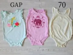 女の子　babygap ロンパースセット size70