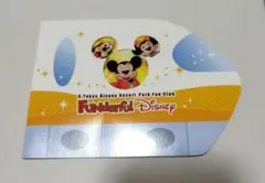 ファンダフルディズニー　リゾートラインフリー切符（未使用・期限切れ）