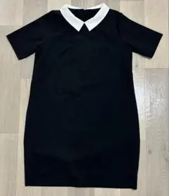フェリシモHIROMI YOSHIDA 襟付きワンピースLサイズ美品