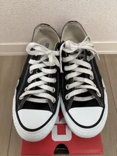 コンバース　オールスター　スニーカー　ローカット 23.5㎝　ブラック