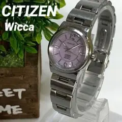 374 CITIZEN シチズン Wicca 腕時計 クオーツ式 電池交換済