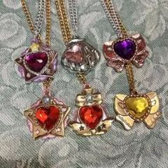 セボンスター ラブリーセレクションシリーズ6点セット 星枠ハート リボンシェル