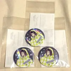 黒子のバスケ ハピクロ！KUROCORZET オーロラ缶バッジ 紫原敦 3点
