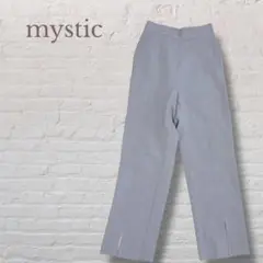 【サマーセール！】★ミスティック★パンツ スラックス グレー きれいめ スリット