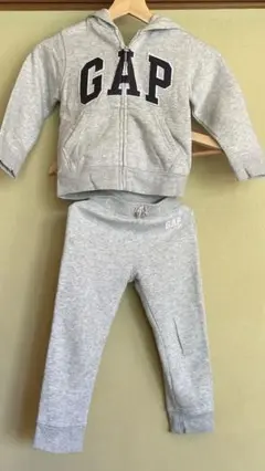 GAP グレー パーカー セットアップ 裏起毛