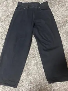 GAP スーパーバギーデニム ブラック28W 30L