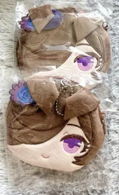 ウマ娘　ライスシャワー　おかおポーチ 2個
