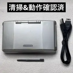 ih 【清掃&動作確認済】Nintendo DS 初代プラチナシルバー本体