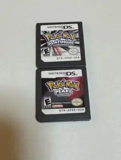 【正規品 北米版】ポケットモンスター プラチナ・パール 2本セット 正規品 北米版】ポケットモンスター プラチナ・パール 2本セット