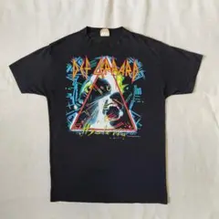 80s アメリカ製 Def Leppard Hysteria Tシャツ ブラック